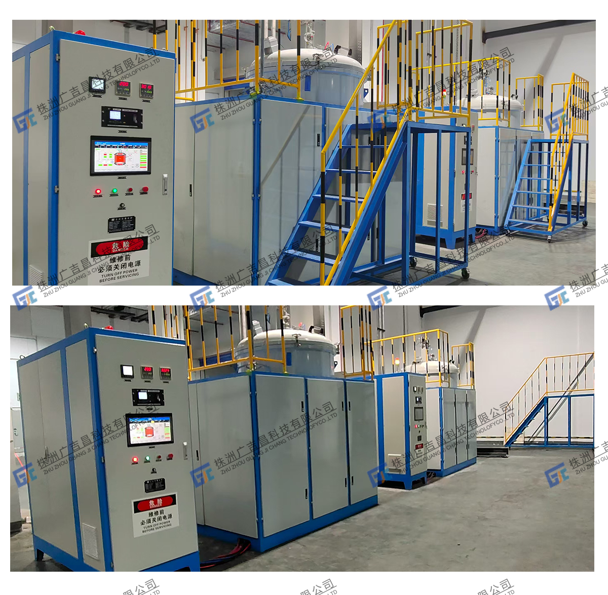 3118云顶集团科技二套高温石墨化炉设备安装调试完成